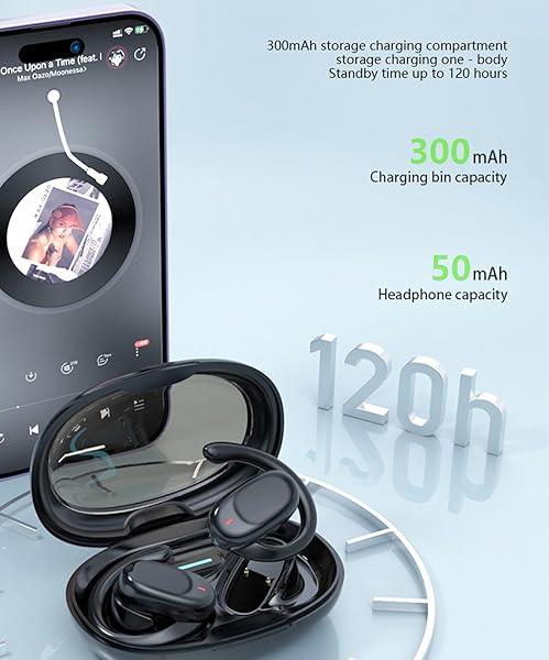 tapaxis Bluetooth Wireless Earbuds S8 with 38H Playtime IPX8 Waterproof and Clear Calls for Superior Sound Quality - View 7 of 9