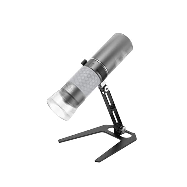 Bysameyee Bysameyee Adjustable Metal Bracket for Digital Microscope Aluminum Alloy Stand Mount Black - View 6 of 7