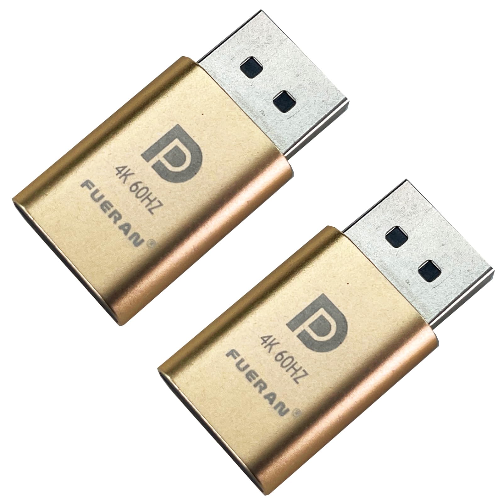 FUERAN FUERAN DP Display Emulator: 4K 4096x2160@60Hz Dummy Plug for Headless Setup - EDID Compatible