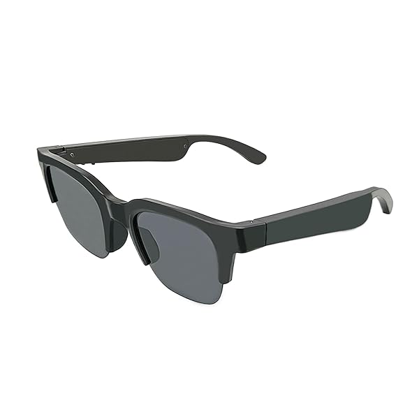 RERBO RERBO Smart Sunglasses Bluetooth Audio Glasses for Men and Women with Open Ear Sound Mic Speakers and Polarized Lenses Voice Control