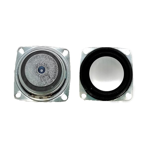 ISolderStore ISolderStore 2 Pack 2 Inch 4Ohm 3W Full Range Audio Speakers for Arduino Stereo Woofer Loudspeaker - View 7 of 7
