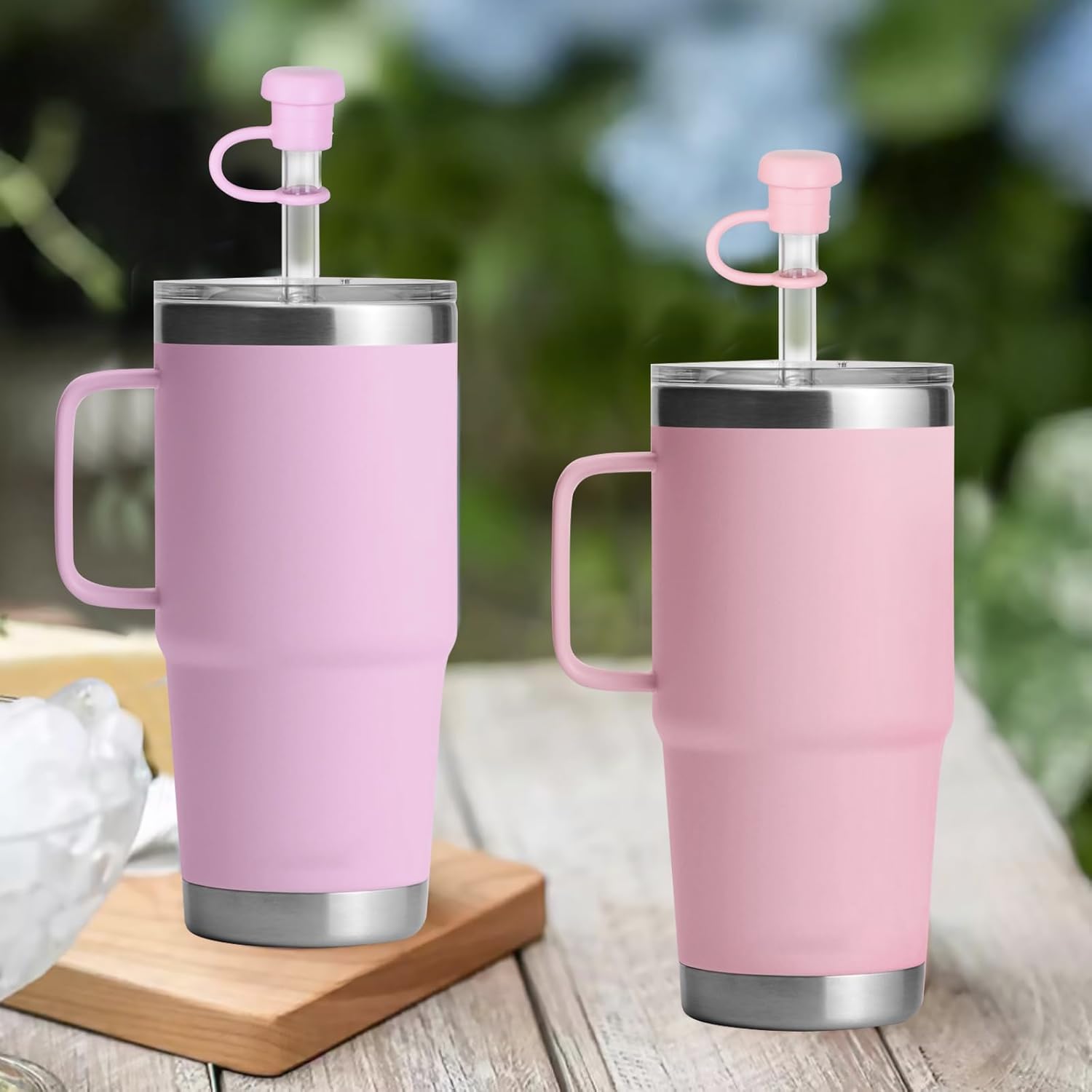 ZIZAISM ZIZAISM Silicone Straw Covers for Yeti Cups Adjustable Reusable BPA Free Dishwasher Safe 6 Pack - View 7 of 7