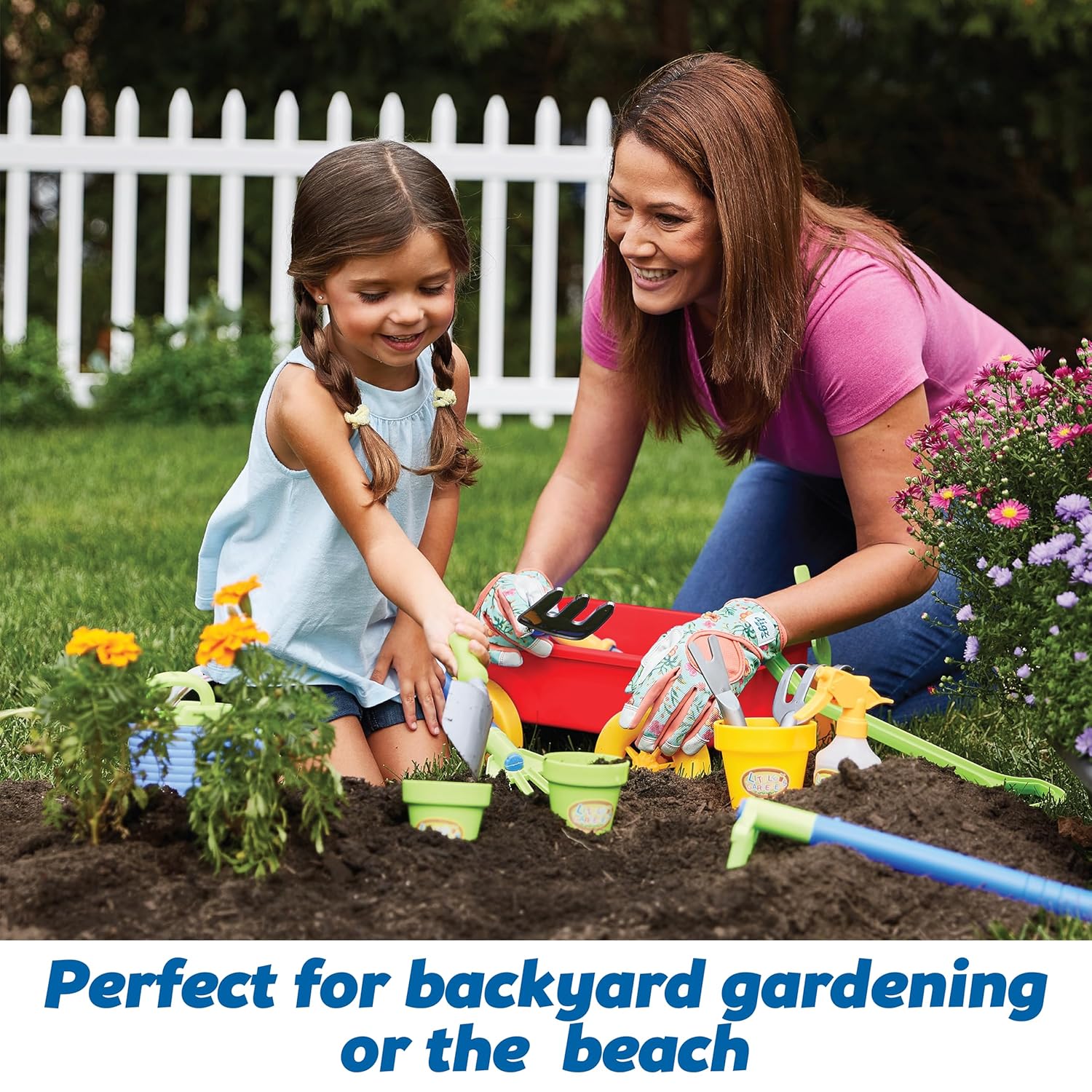 Kidoozie Kidoozie My First Gardening Set Pretend Playset for Indoor and Outdoor Fun Ages 3 and Up - View 4 of 6