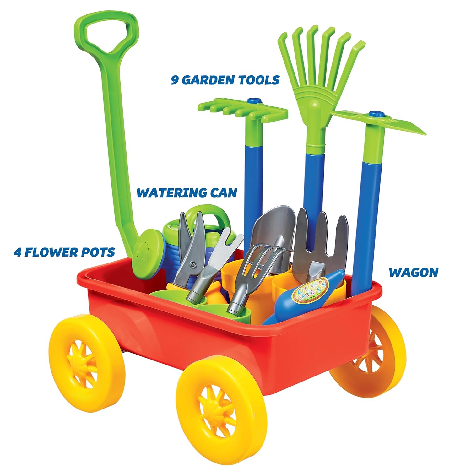 Kidoozie Kidoozie My First Gardening Set Pretend Playset for Indoor and Outdoor Fun Ages 3 and Up - View 5 of 6