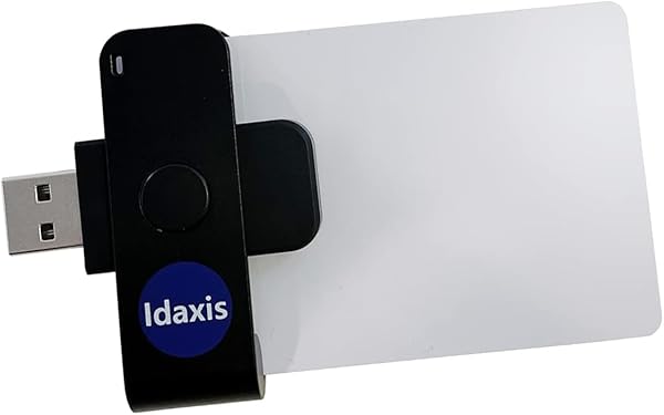 Idaxis Idaxis SecurePIV Mini USB Smart Card Reader Box of 10 TLP125A for Fast and Secure Access