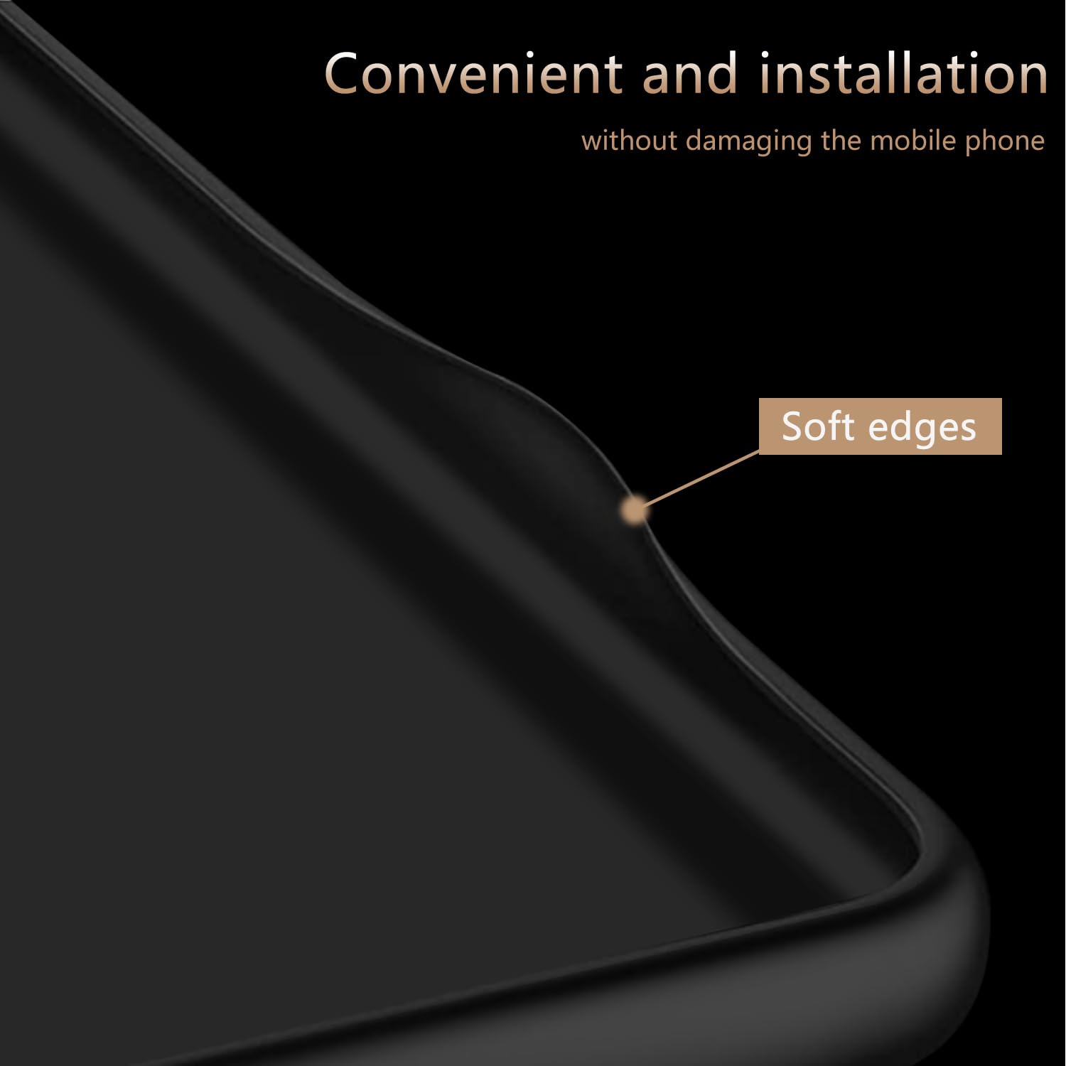 Puxssul Puxssul OnePlus 12 Case Soft TPU Leather Ultra Light Camera Protection Cover Black - View 8 of 9