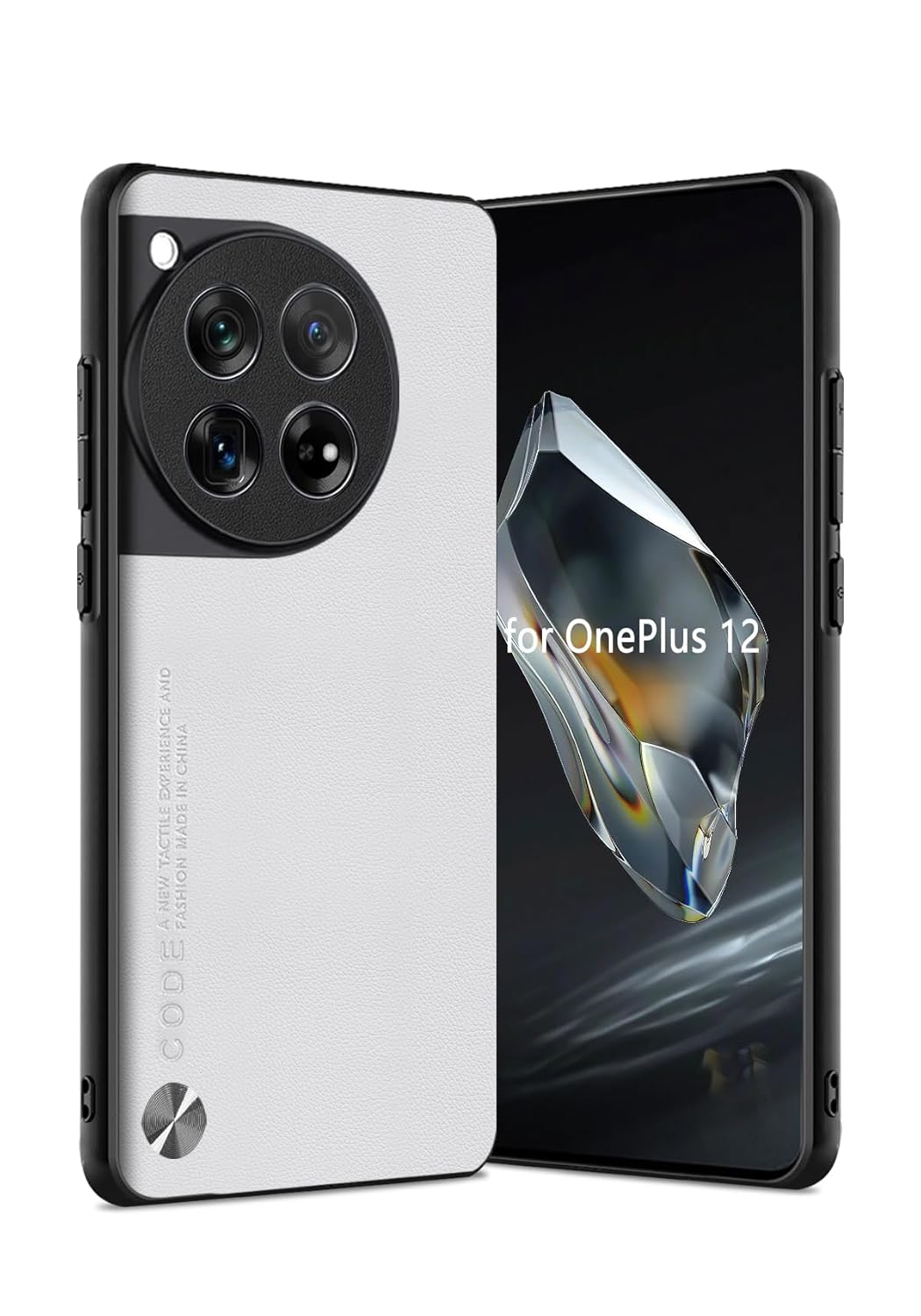 Puxssul Puxssul OnePlus 12 Case Soft TPU Leather Ultra Light Camera Protection Cover Black - View 9 of 9