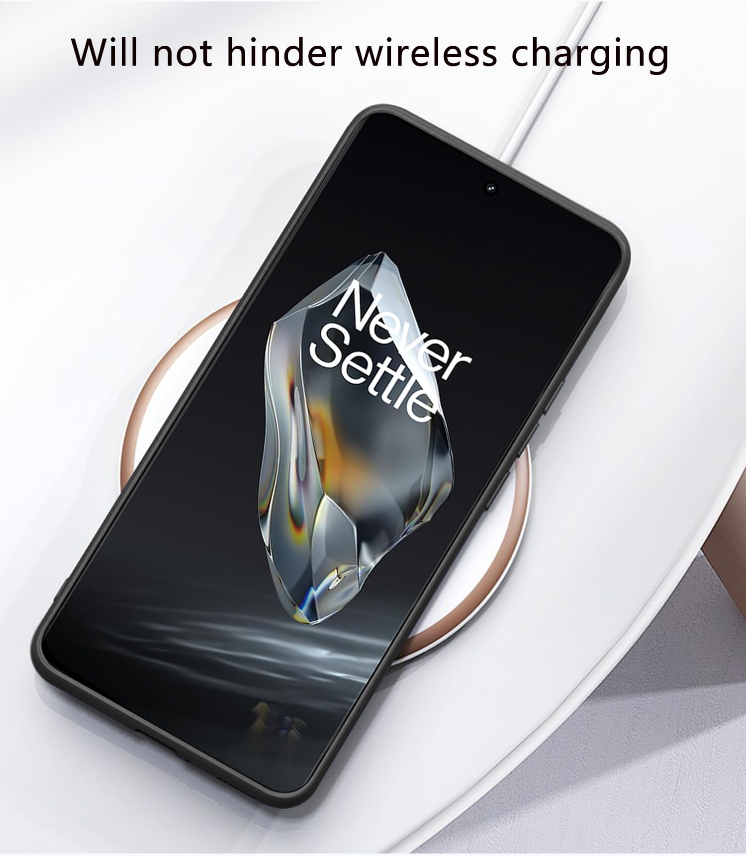 Puxssul Puxssul OnePlus 12 Case 5G Soft TPU Leather Ultra Light Camera Protection Cover White - View 7 of 8