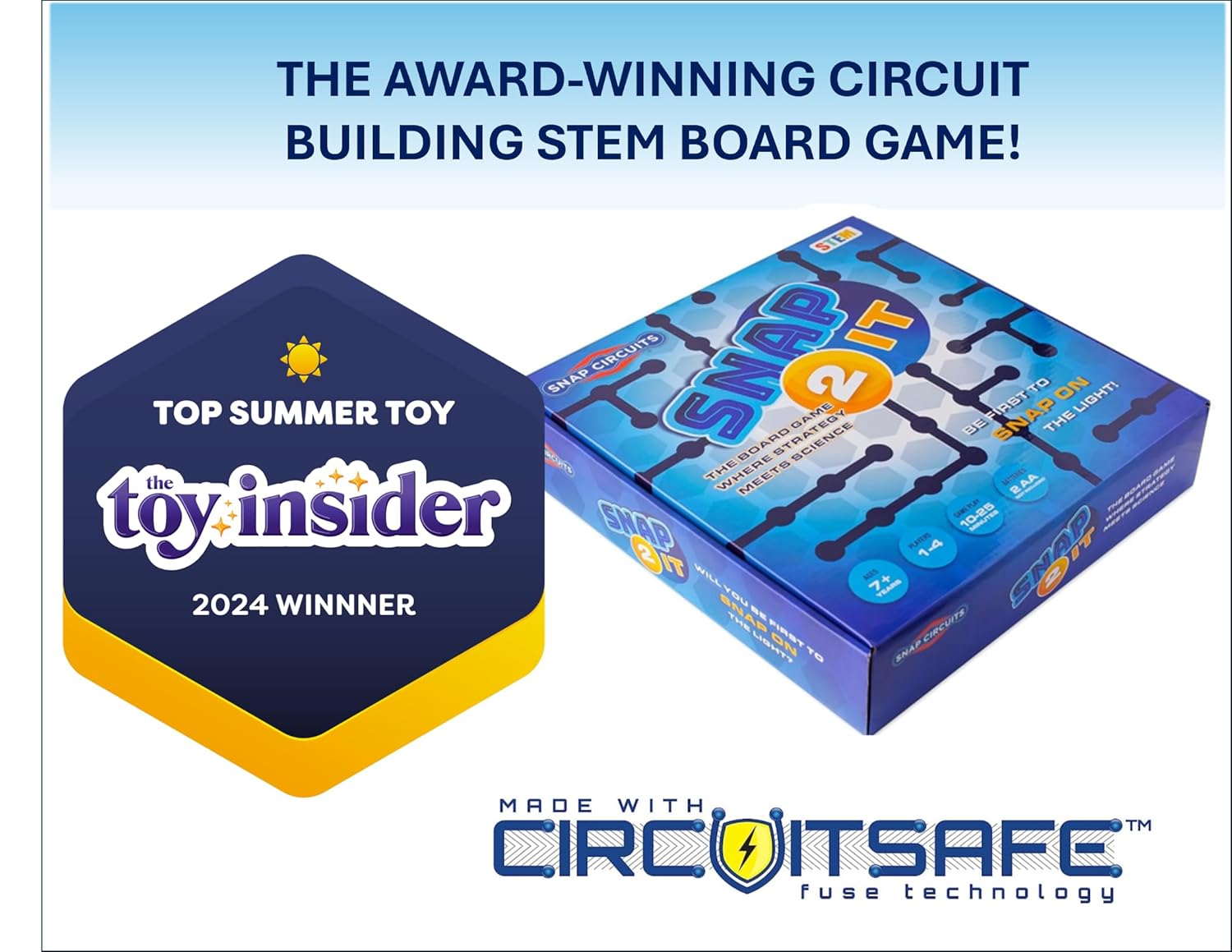 Snap Circuits Snap Circuits SNAP 2 IT Board Game for Family Game Night Fun STEM Learning for Kids Ages 7 and Up - View 7 of 9