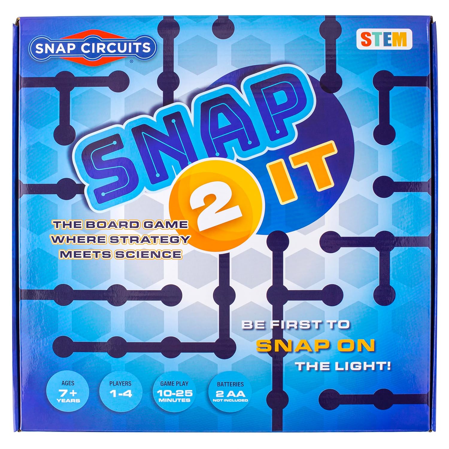 Snap Circuits Snap Circuits SNAP 2 IT Board Game for Family Game Night Fun STEM Learning for Kids Ages 7 and Up