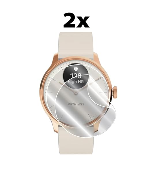 IPG IPG Hydrogel Screen Protector for Withings ScanWatch Light Anti Scratch Guard Invisible HD Clear Film 2 Units Smooth Self Healing Bubble Free - View 4 of 9