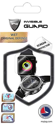 IPG IPG Hydrogel Screen Protector for Withings ScanWatch Light Anti Scratch Guard Invisible HD Clear Film 2 Units Smooth Self Healing Bubble Free - View 9 of 9
