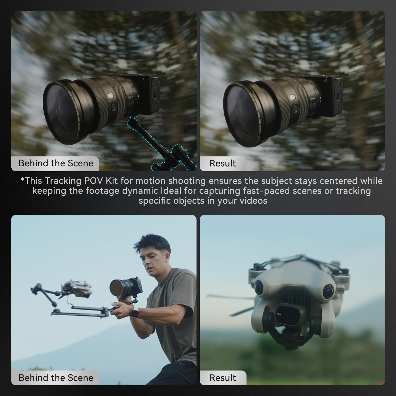 SMALLRIG SmallRig x Mikevisuals Tracking POV Kit Extendable Arm for Couples Photography Tripod Mode Max Load 3kg MD4362 - View 2 of 8