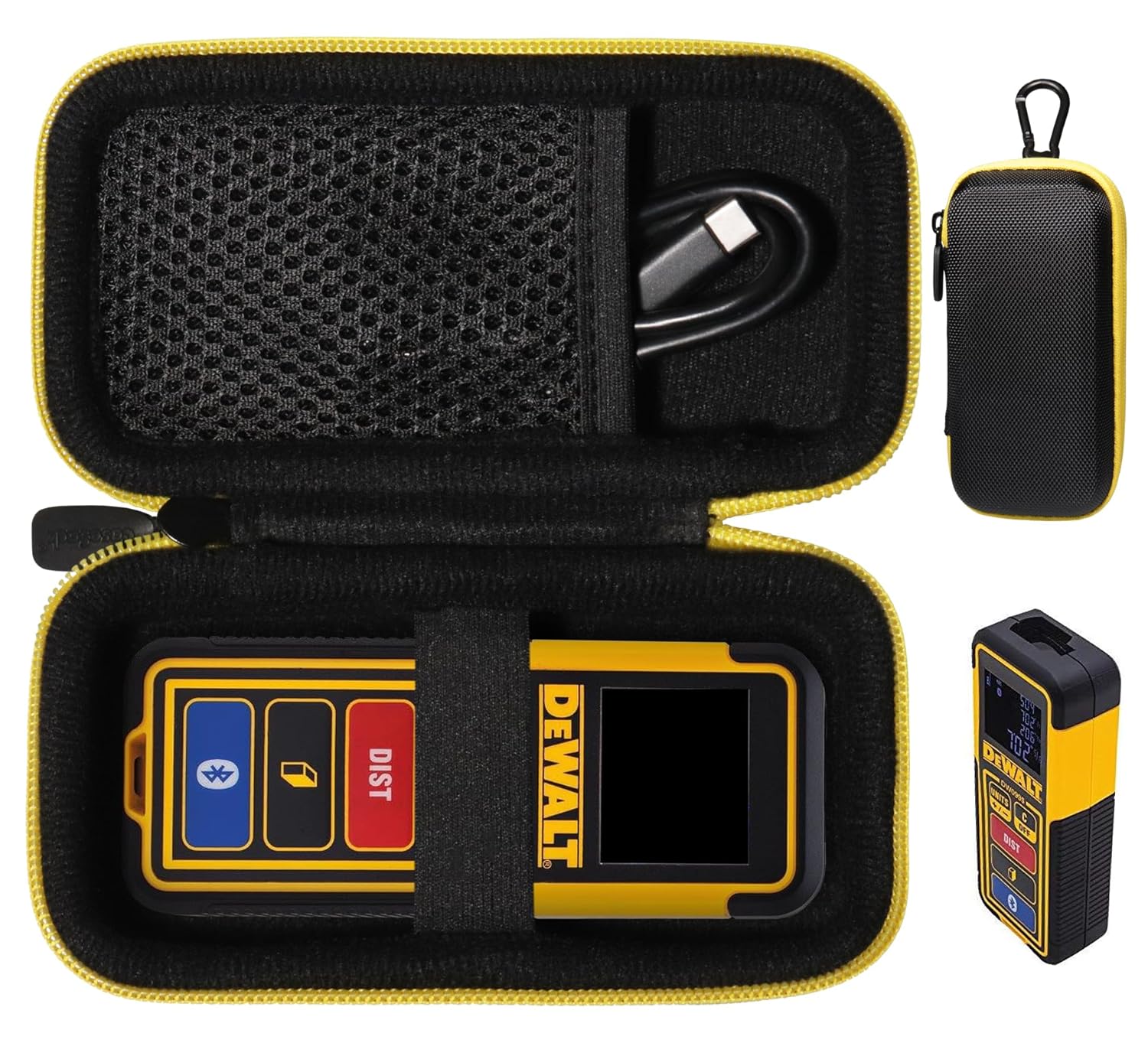 CaseSack CaseSack Protective Case for DEWALT Laser Measure Tool 100 Feet with Bluetooth DW099S