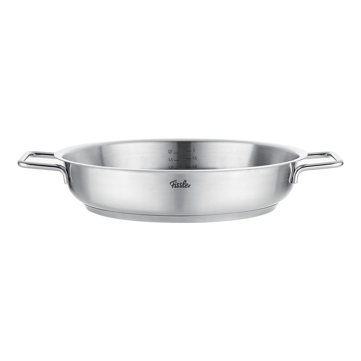 Fissler Pure Collection 11 Inch Stainless Steel Frypan Serving Pan Made in Germany Induction Compatible