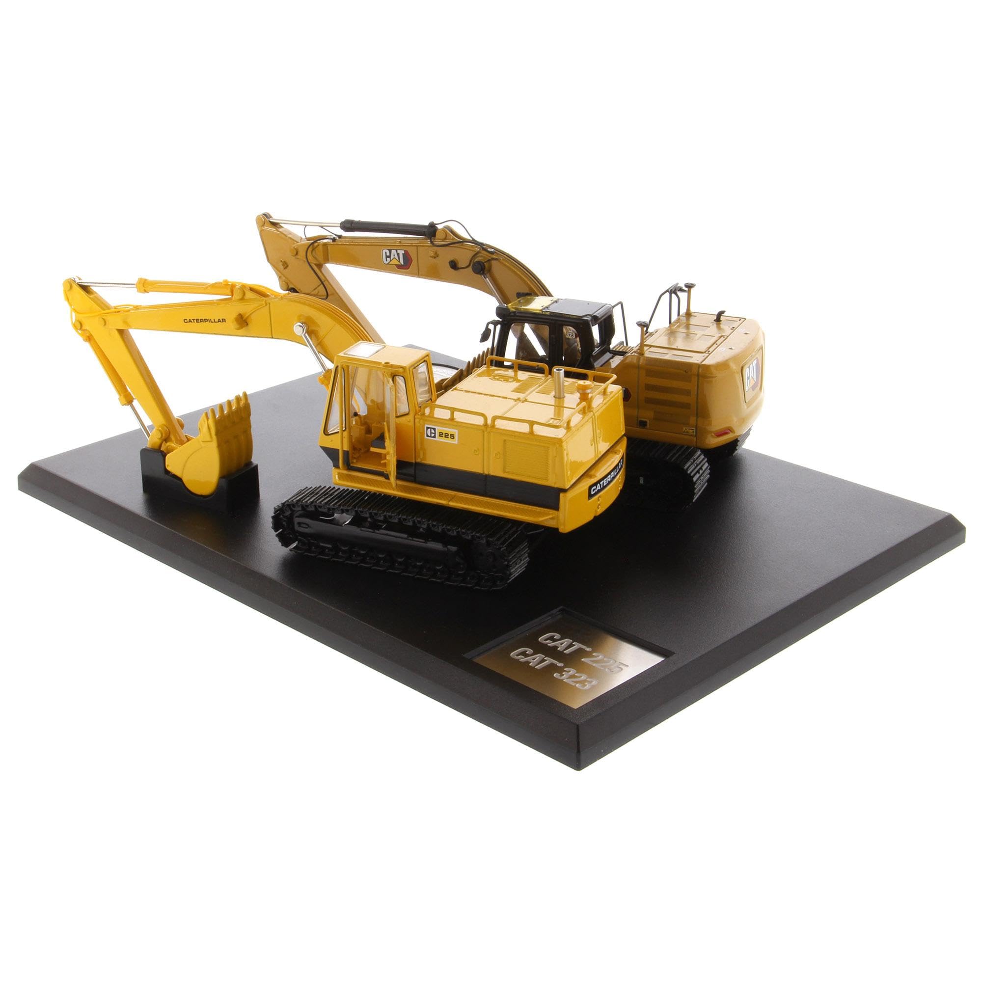 Diecast Masters Diecast Masters 1:50 Scale Cat 225 and 323 Excavators Evolution Series 85715 for Collectors and Construction Enthusiasts - View 2 of 9