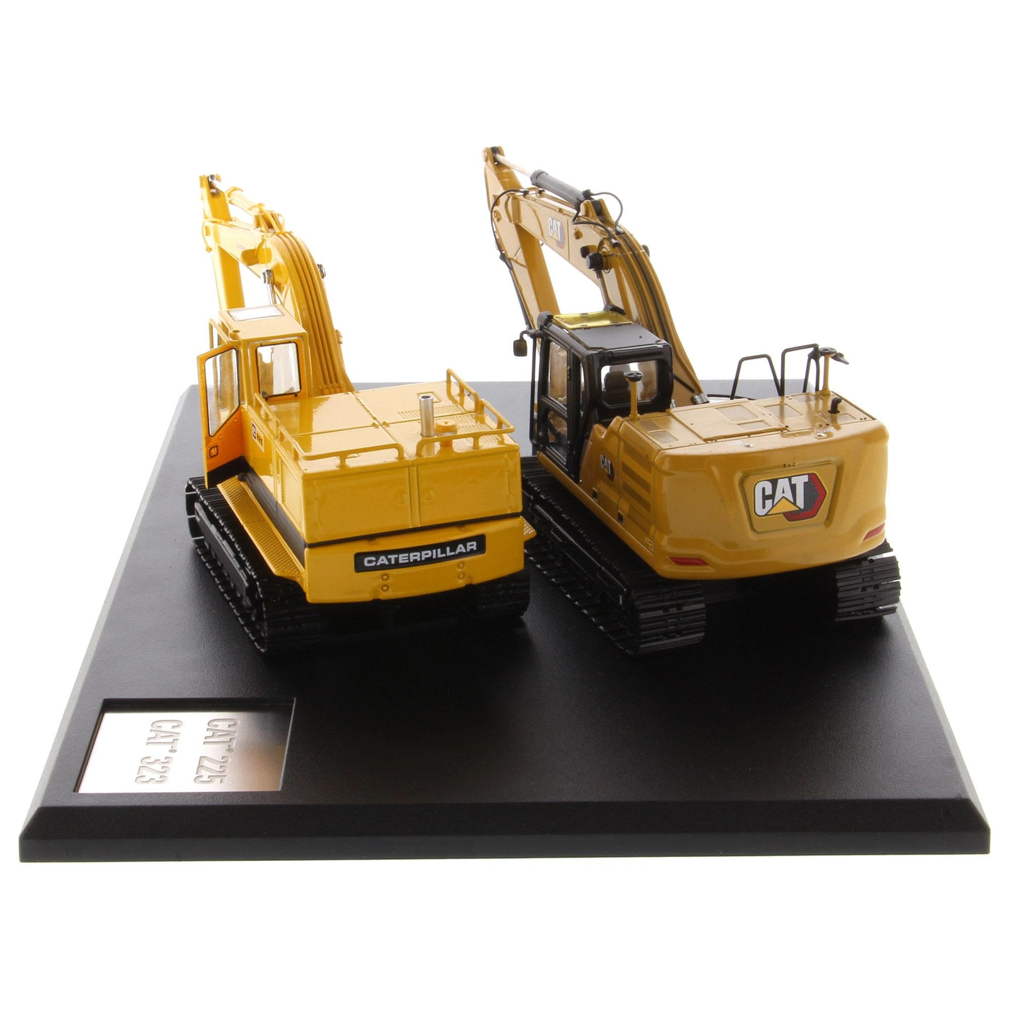 Diecast Masters Diecast Masters 1:50 Scale Cat 225 and 323 Excavators Evolution Series 85715 for Collectors and Construction Enthusiasts - View 3 of 9
