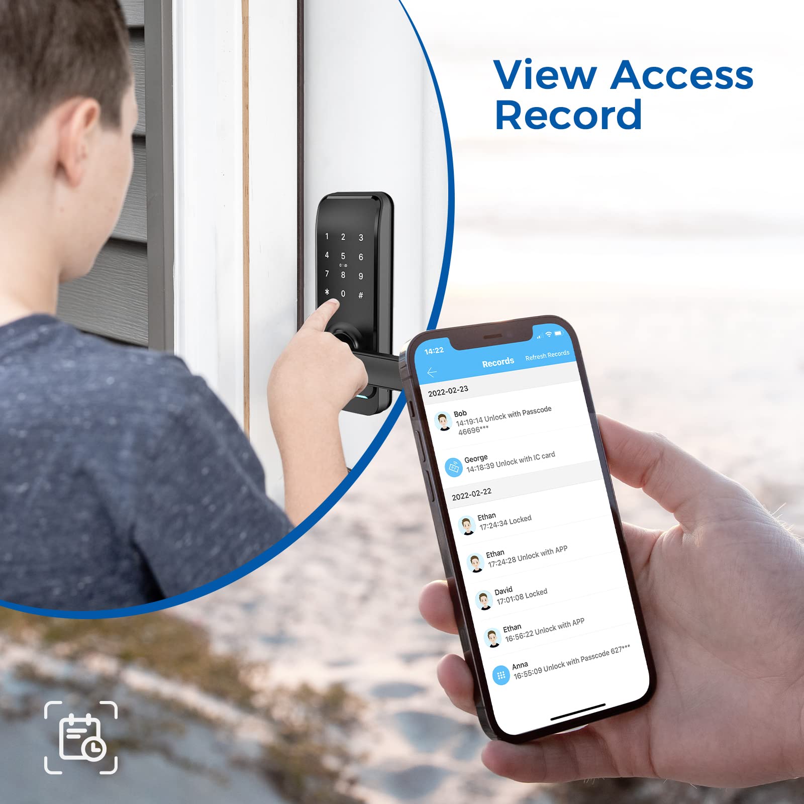 KUCACCI WiFi G2 Gateway for Kucacci H15B T17 Smart Lock Remote Control Hub Compatible with TTLock Google Home Alexa Voice Control - View 4 of 8