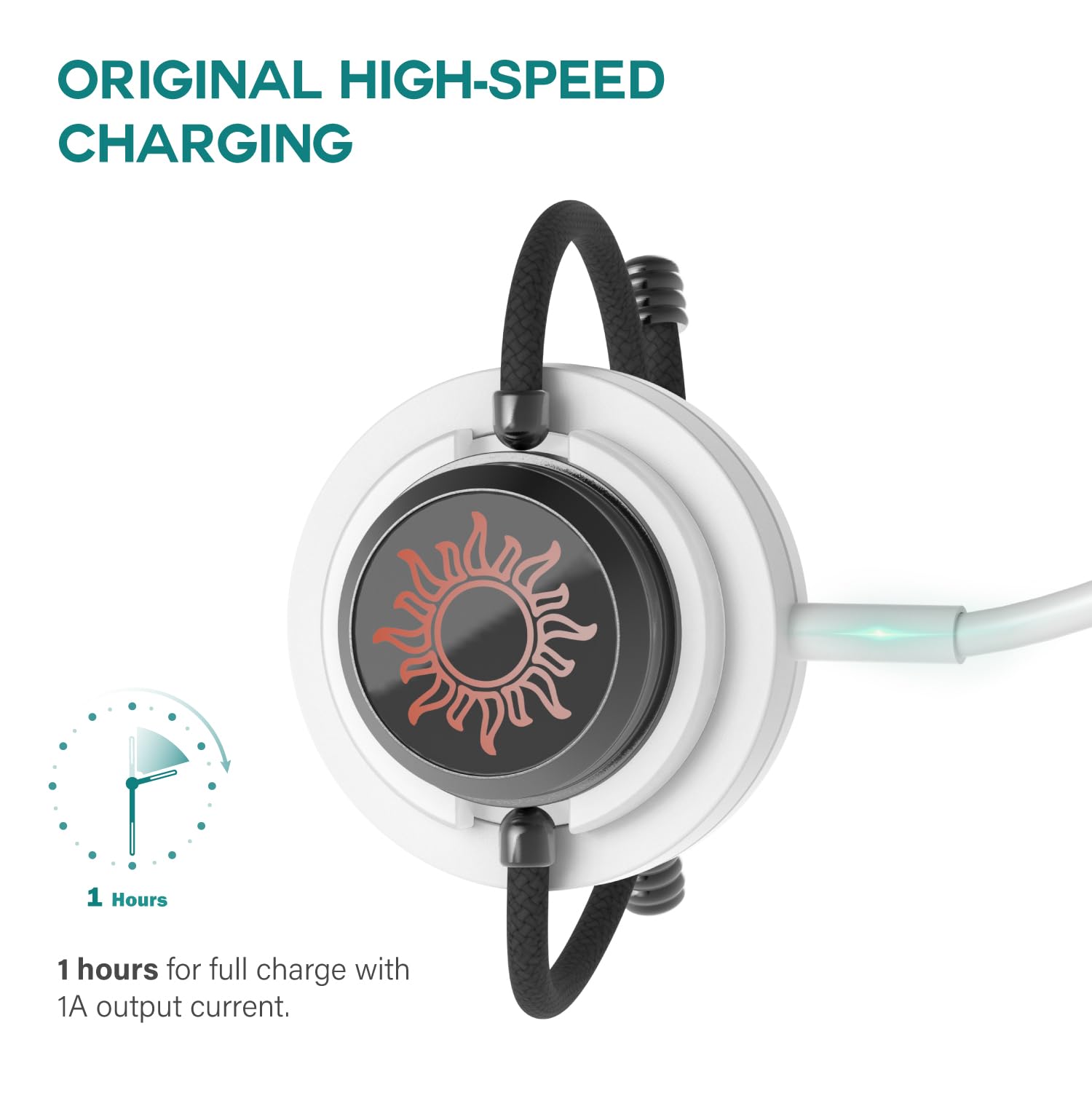 TUSITA TUSITA Charger Cable for TOTWOO Bracelet 2-Pack 1M Fast Charging Durable and Reliable - View 6 of 7
