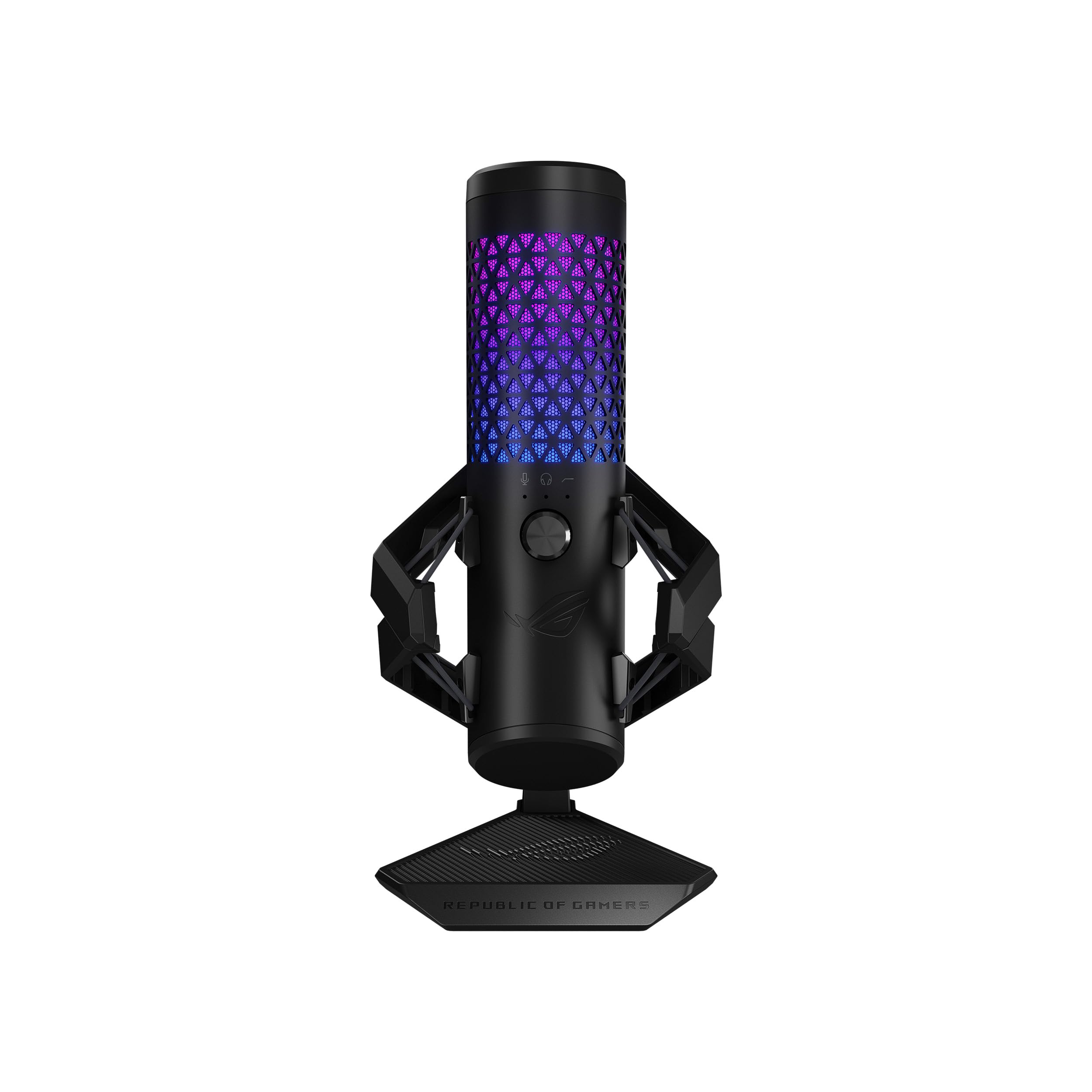 ASUS ASUS ROG Carnyx USB Gaming Microphone with 25mm Condenser Capsule and Aura Sync RGB for High-Quality Streaming and Recording