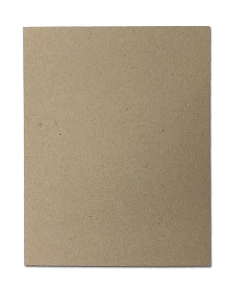 Desktop Publishing Supplies 30pt Brown Kraft Chipboard 9x12 Inches Pack of 25 Durable Cardboard Sheets for Crafts and Projects