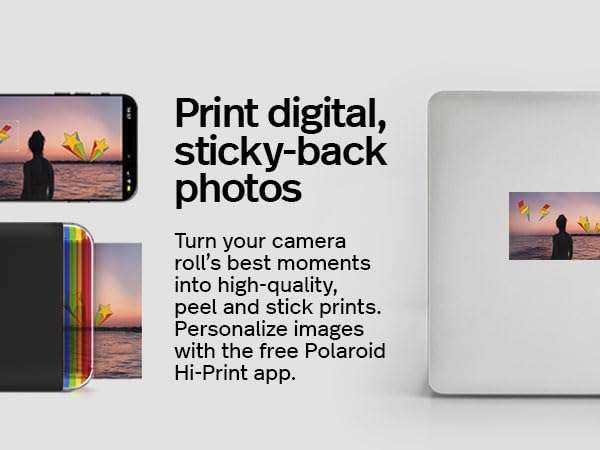 Polaroid Polaroid Hi-Print Paper 2x3 - 20 Photo Cartridge for Instant Prints | High-Quality Photo Paper - View 4 of 6