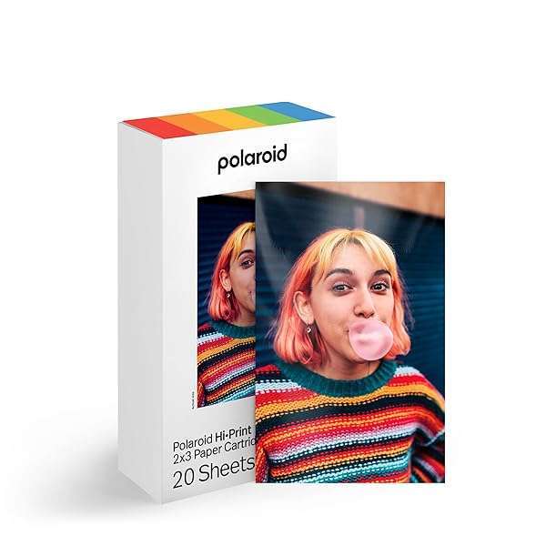 Polaroid Polaroid Hi-Print Paper 2x3 - 20 Photo Cartridge for Instant Prints | High-Quality Photo Paper - View 2 of 6