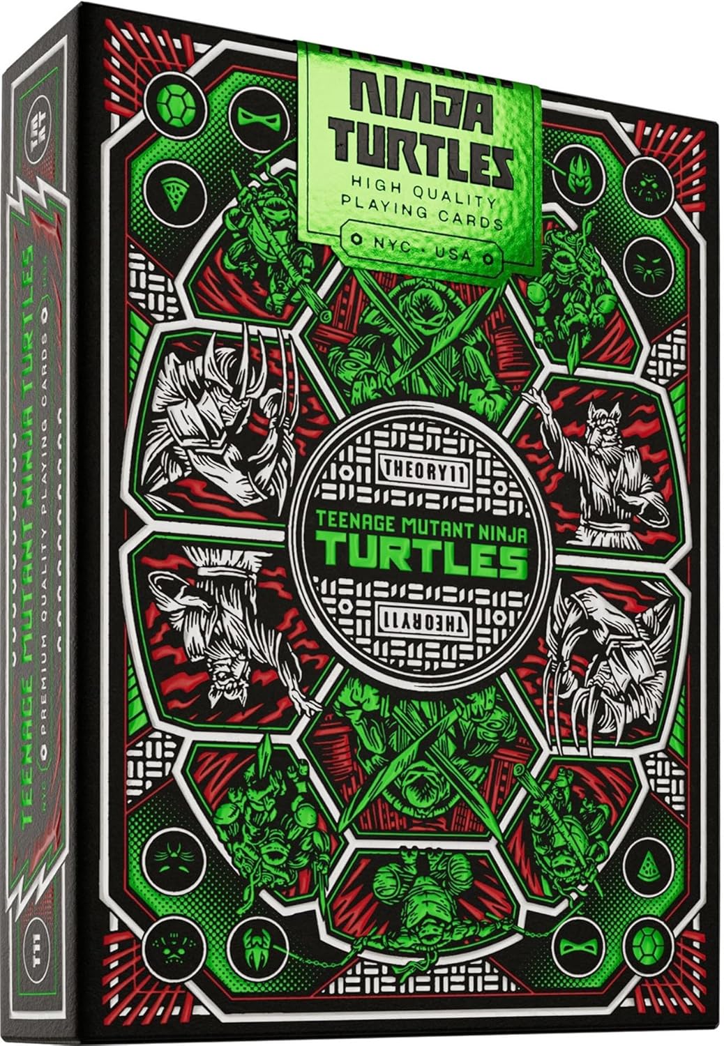 theory11 Theory11 Teenage Mutant Ninja Turtles Premium Playing Cards Luxury Poker Size Standard Index - View 9 of 9