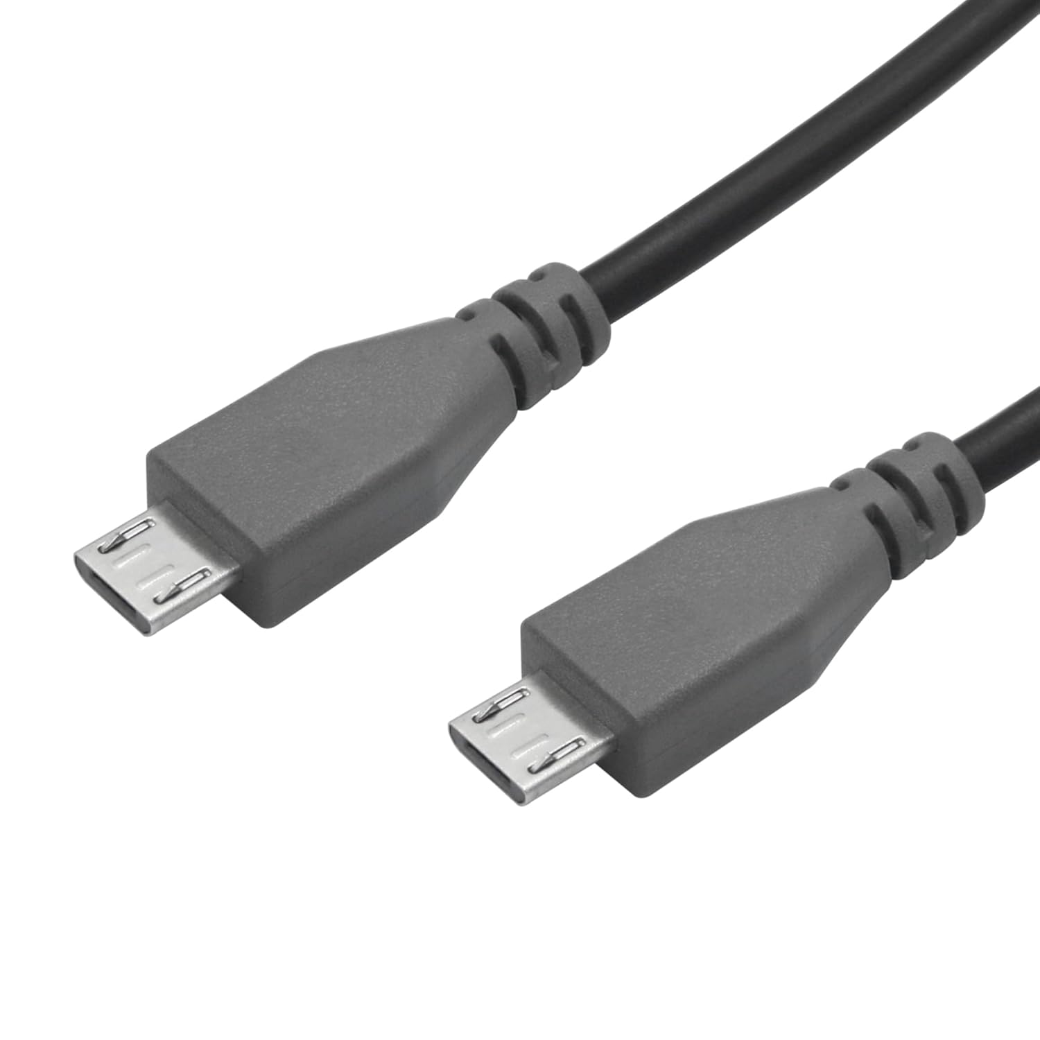 Maixbomr Micro USB Charging Data Cable 0.5M USB 2.0 Male to Male OTG Compatible with Cell Phones Tablets MP3 Players Game Controllers Headsets 2Pcs - View 2 of 9