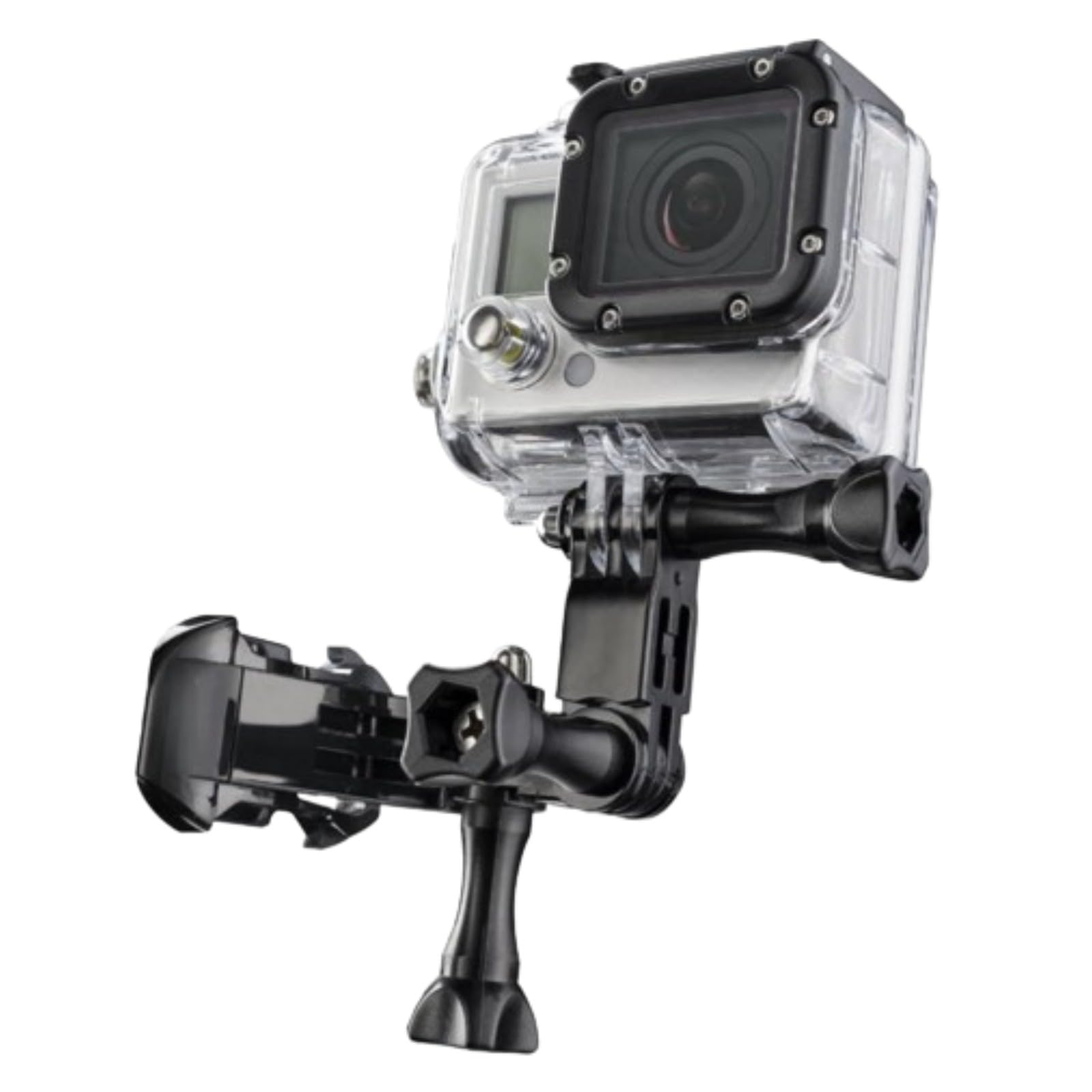 3 Way Adjustable Extension Pivot Arm Mount Kit for Action Cameras Long Short Vertical Direction Connector Adapter - View 6 of 7