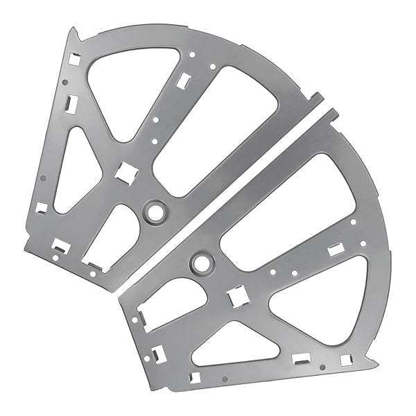 Antrader Antrader 2-Layer Shoe Drawer Cabinet Hinges - Heavy Duty Stainless Steel Flip Frames for Wardrobes & Kitchen Storage (2 Pcs)