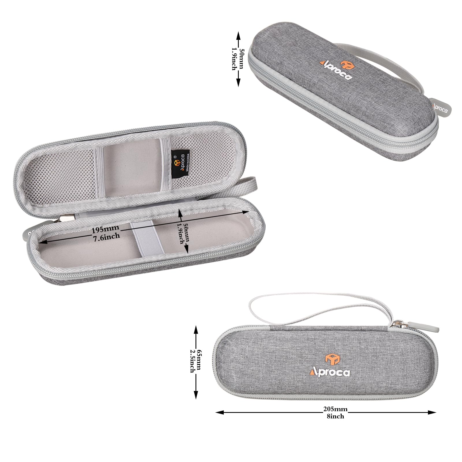 Aproca Aproca Hard Travel Storage Case for Panasonic Bikini Trimmer Shaver with 4 Attachments - View 6 of 9