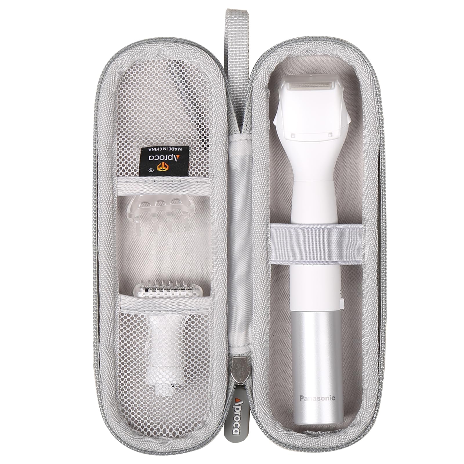Aproca Hard Travel Storage Case for Panasonic Bikini Trimmer Shaver with 4 Attachments