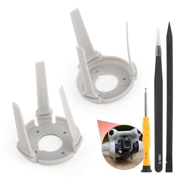 HBIHGHHONG DJI Mini 4 Pro Gimbal Shock Absorption Rubber Replacement - Damper Rubber & Repair Tools for Drones