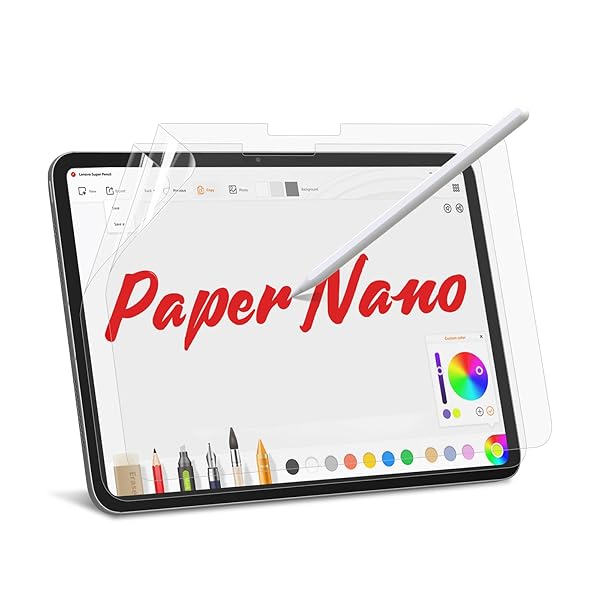bersem Bersem 2 Pack Nano Screen Protector for iPad Air 13 Inch M3 M2 2024 and iPad Pro 13 Inch 2024 Matte Anti-Glare Easy Installation