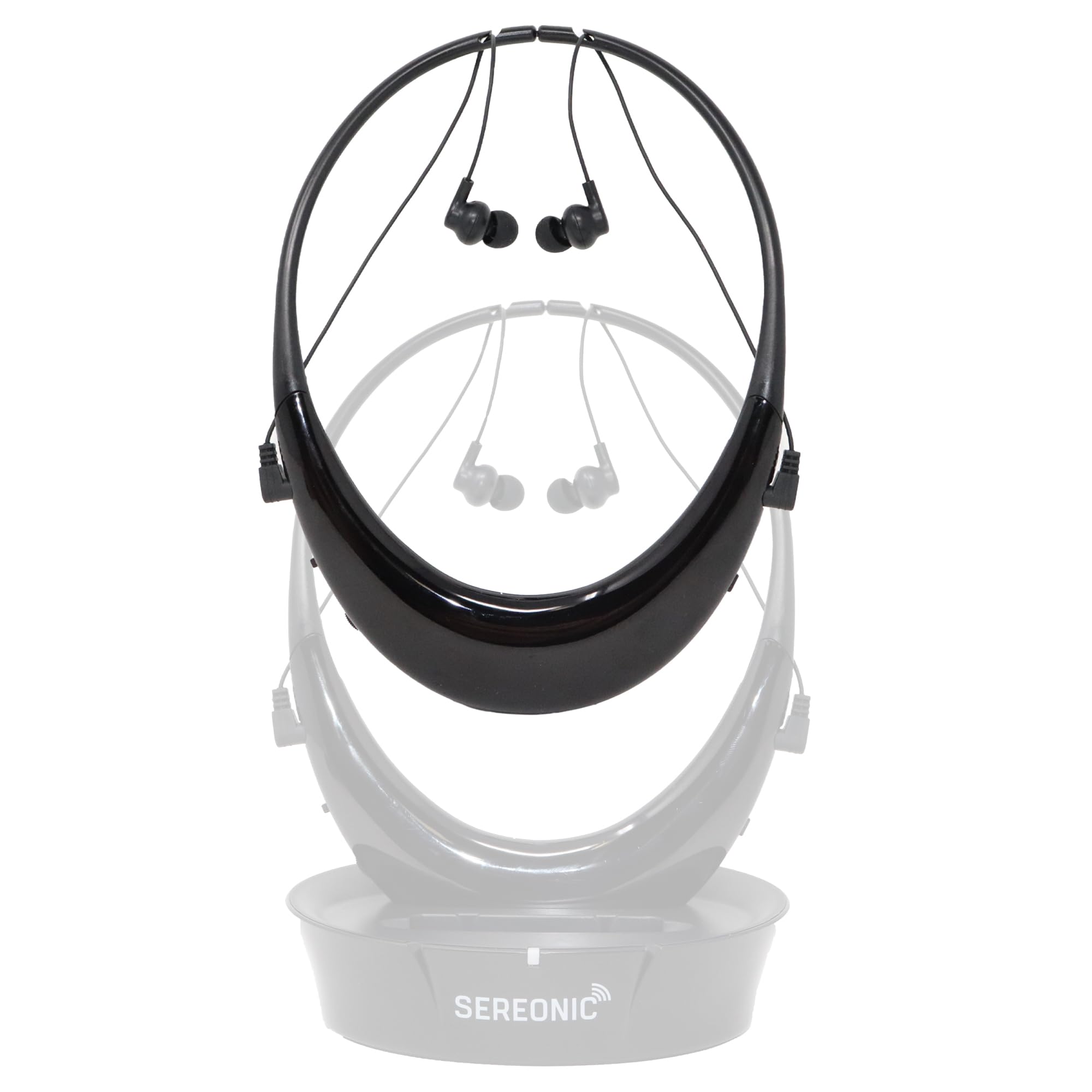 SEREONIC SEREONIC Extra Wireless TV Headphones for Seniors with Smart RF Technology and 100ft Range for Easy TV Listening - View 2 of 6