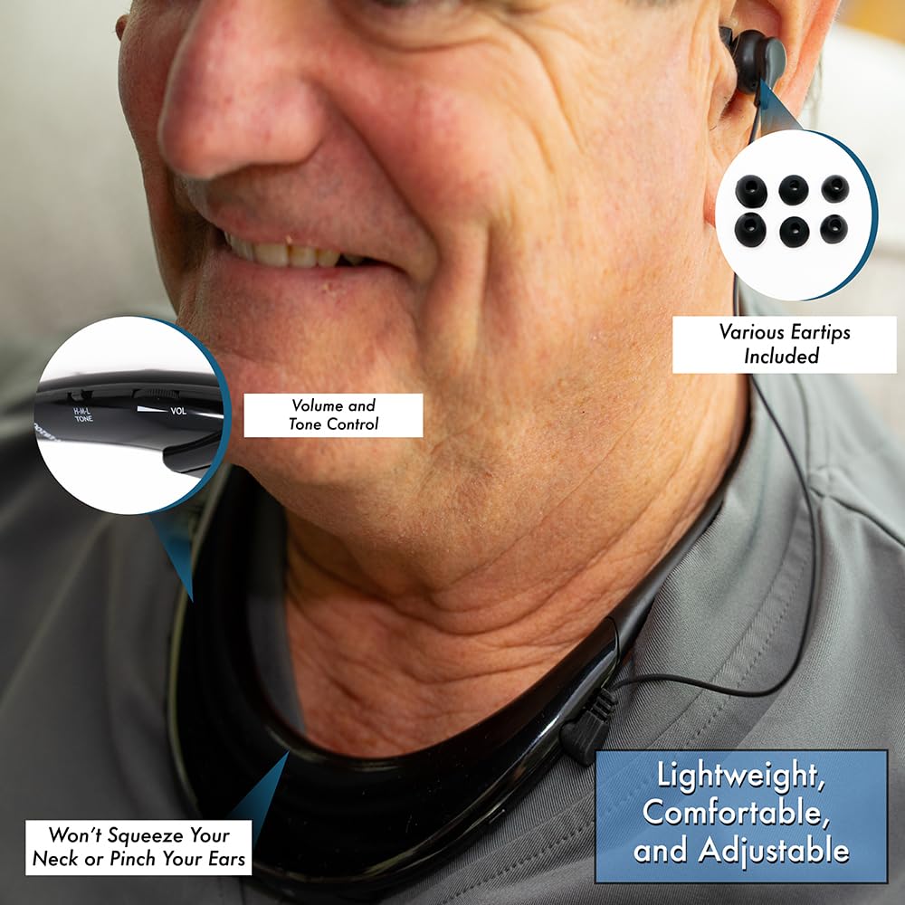 SEREONIC SEREONIC Extra Wireless TV Headphones for Seniors with Smart RF Technology and 100ft Range for Easy TV Listening - View 5 of 6