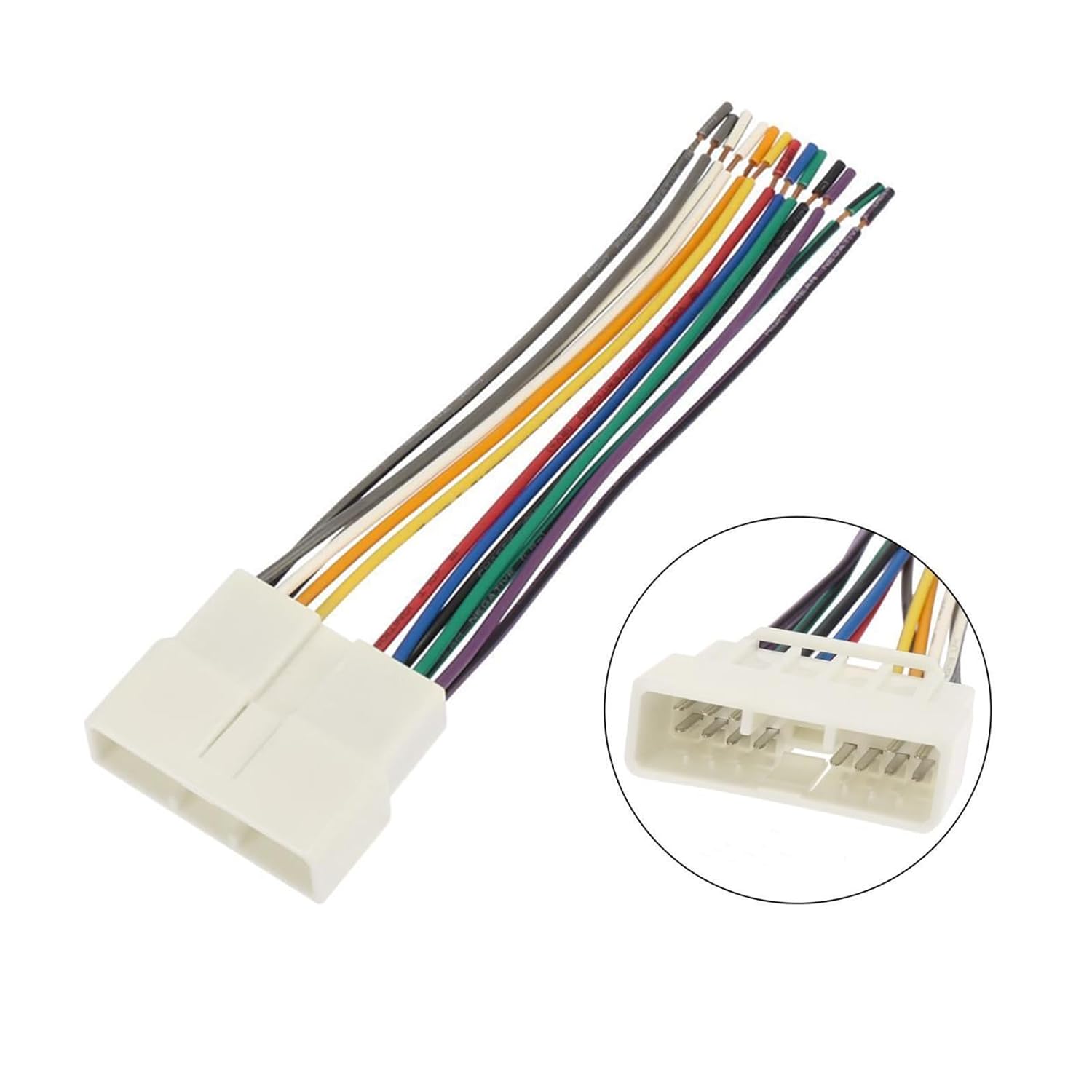 MAGIC MOTO 70-1720 Car Stereo Wiring Harness Adapter for Acura Honda Install Aftermarket Radio CD Player Receiver Connector - View 2 of 4