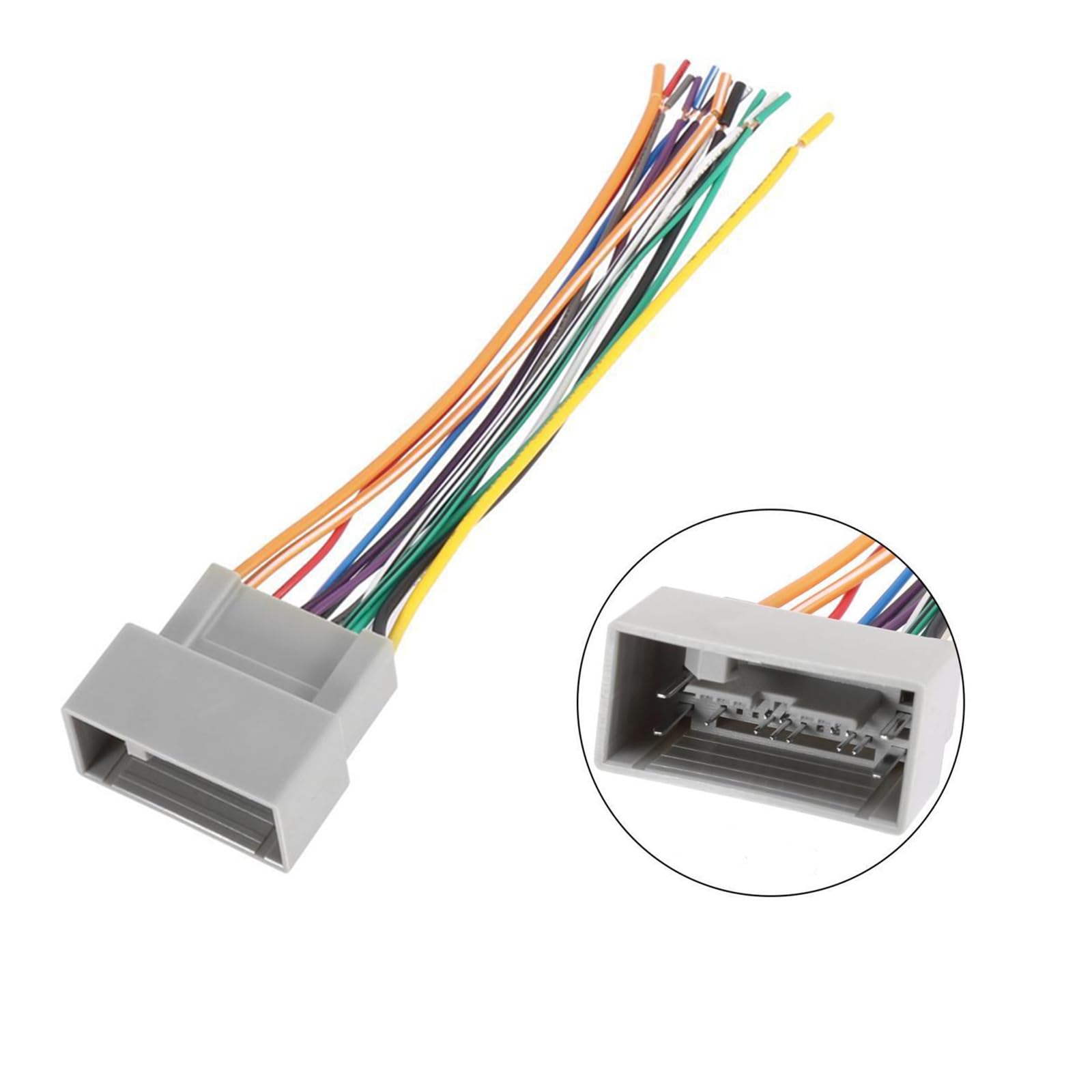 MAGIC MOTO 70-1729 Car Stereo Wiring Harness Adapter for Acura TL TSX Honda Civic CRV CRZ HR-V Pilot Odyssey Ridgeline Aftermarket Radio Install - View 2 of 5