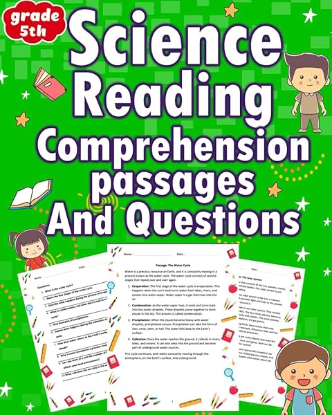 Majosta Science Reading Comprehension Passages and Questions for 5th Grade Enhance Learning and Curiosity with Engaging Content