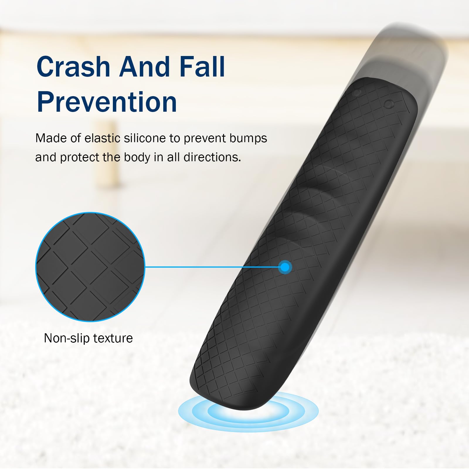 JCMOYUTY JCMOYUTY Black Silicone Sleeve Cover for SofaBaton U2 Universal Remote Protective Case - View 4 of 6