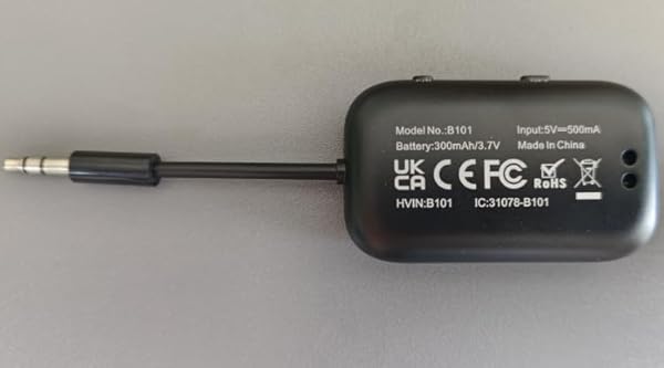 Beeitzie Beeitzie 2025 Upgraded Pro Bluetooth 5.4 Transmitter Receiver 2-in-1 Wireless Adapter for Airplane TV PC Gym Switch Supports 2 AirPods Headphones - View 11 of 11