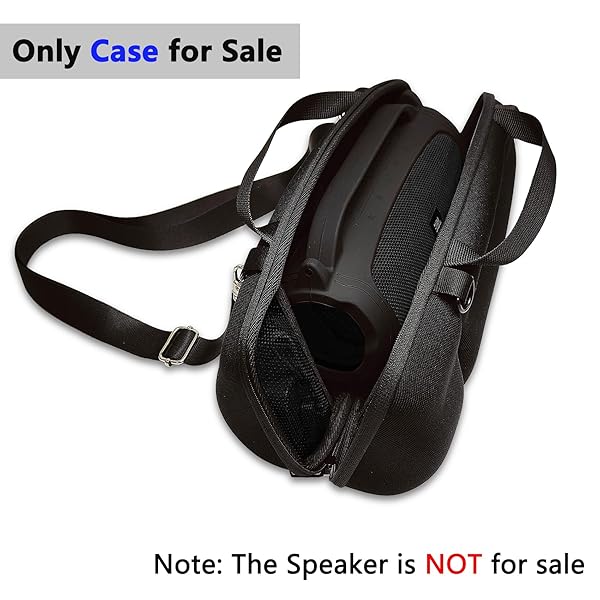 XEGIMOR XEGIMOR Silicone Case Cover for JBL Charge 4 and 5 Portable Bluetooth Speaker Travel Accessories Black - View 6 of 9