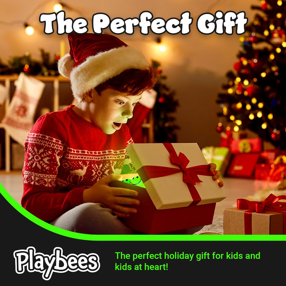 Playbees Playbees Glow in The Dark Bouncy Balls 144 Pack Super Bouncy 1 Inch Balls for Kids Vending Machines and Goodie Bag Stuffers - View 7 of 9