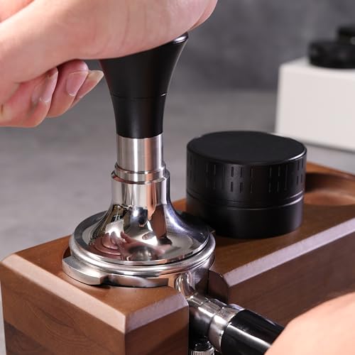 CAPFEI 54mm Espresso Tamper Self Adjustable with Sound Feedback Calibrated Spring Loaded for Breville Stainless Steel Flat Base - View 7 of 8