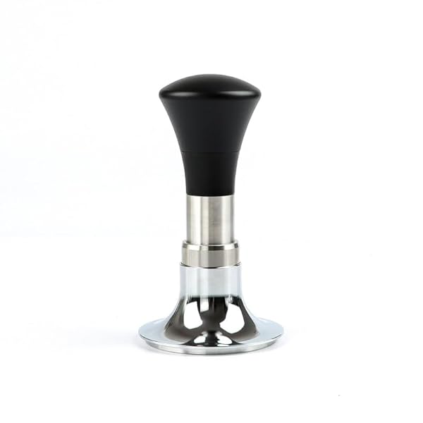CAPFEI 54mm Espresso Tamper Self Adjustable with Sound Feedback Calibrated Spring Loaded for Breville Stainless Steel Flat Base - View 2 of 8