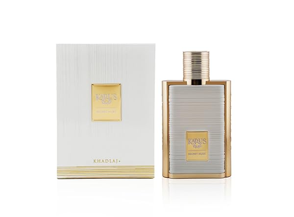KHADLAJ Karus Secret Musk Eau de Parfum Spray 3.4oz - Unisex Fragrance for Lasting Elegance