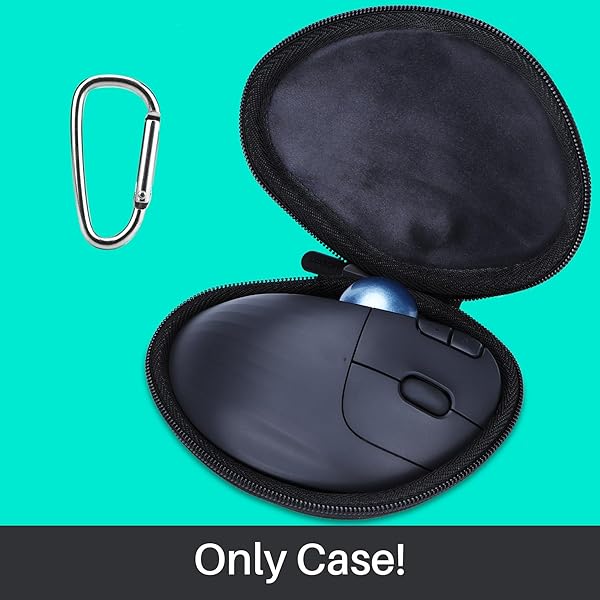 Lebakort Lebakort Hard Case for Logitech Ergo M575 MX Ergo Trackball Mouse Durable Protection and Stylish Design - View 4 of 11