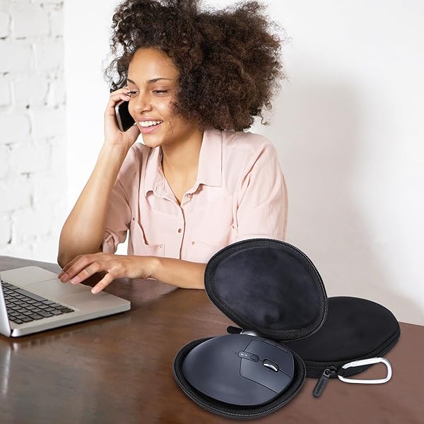 Lebakort Lebakort Hard Case for Logitech Ergo M575 MX Ergo Trackball Mouse Durable Protection and Stylish Design - View 11 of 11