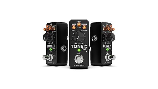 IK Multimedia IK Multimedia TONEX One AI MultiFX Micro-Pedal for Electric Guitar Amp and Effects Modeling - View 6 of 9